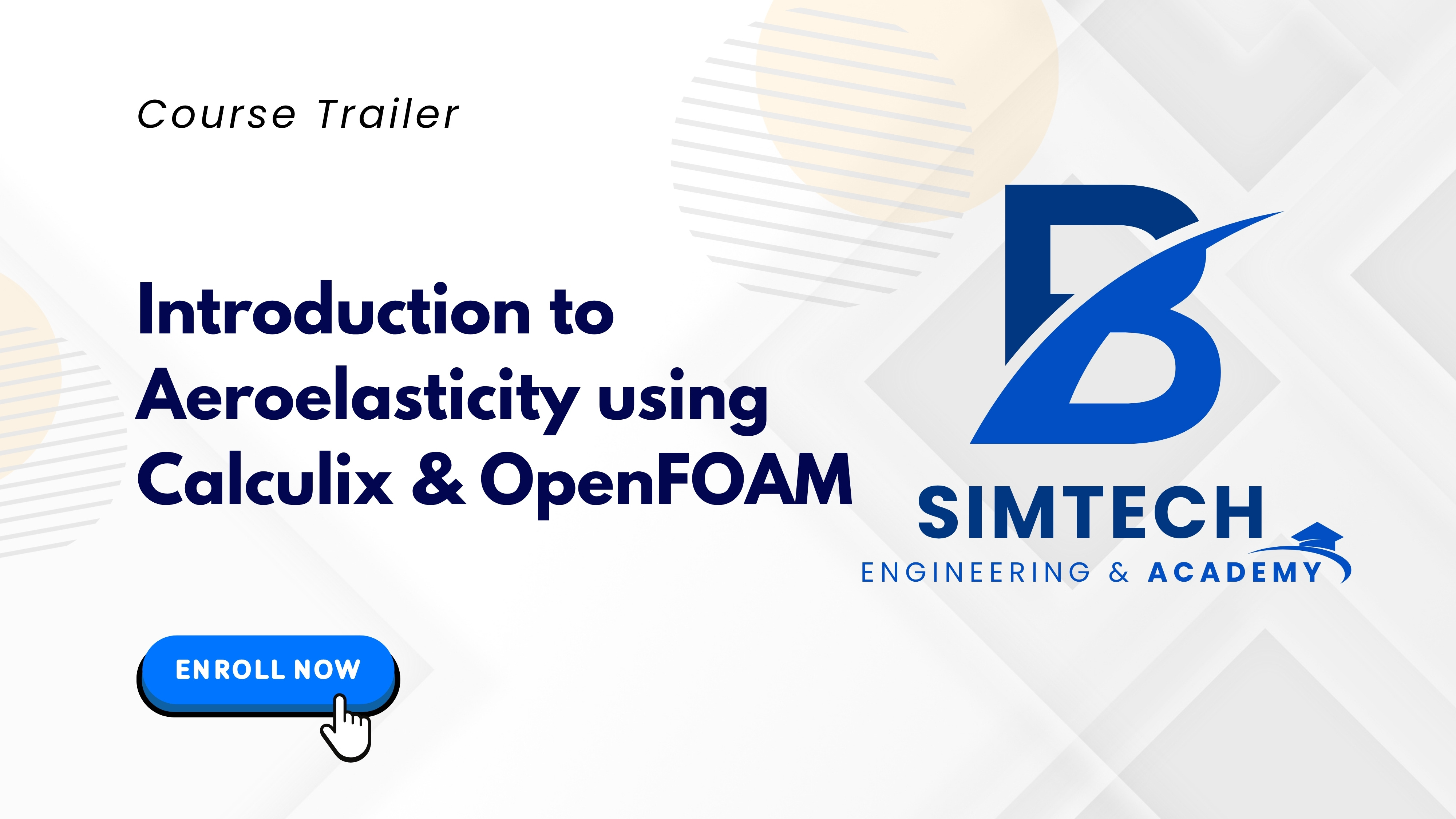 Introduction to Aeroelasticity using Calculix & OpenFOAM
